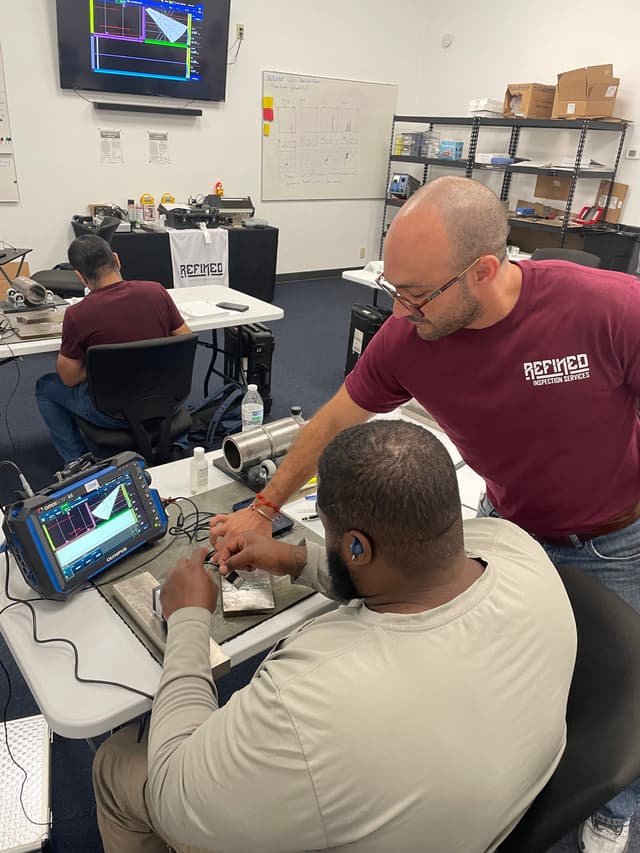 Phased Array Level I | Refined Inspection Services